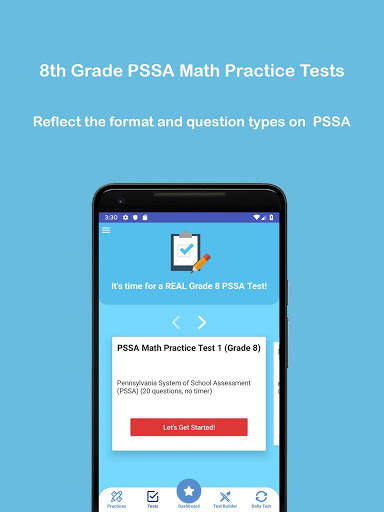 Grade 8 PSSA Math Test & Practice 2020 скриншот 2