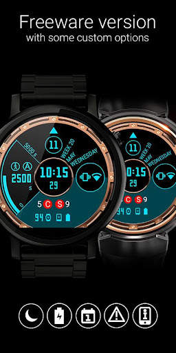 Watch face HiSpace Lite screenshot 1