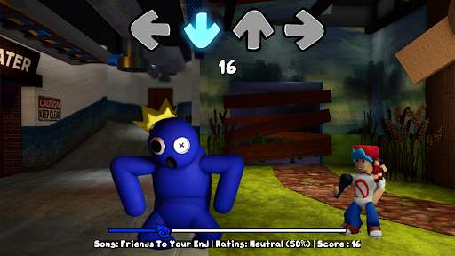 Rainbow Friends FNF Mod screenshot 2