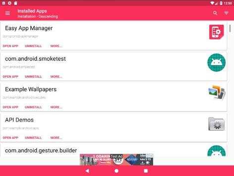 Easy App Manager, control your apps (Free/6MB) screenshot 14