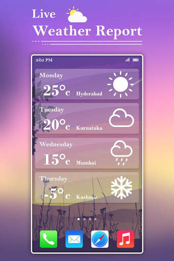 Live Weather Report : Weather Forecast, Widgets screenshot 2