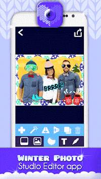 Winter Photo Studio Editor App screenshot 5
