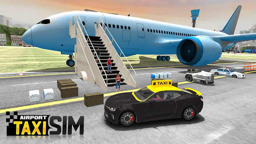 Airport Taxi Sim 2019 1 تصوير الشاشة