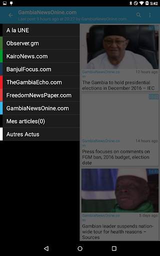 Gambia : Latest News screenshot 11