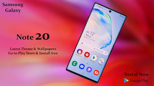 Note 20 | Theme for galaxy Note 20 & launcher screenshot 1