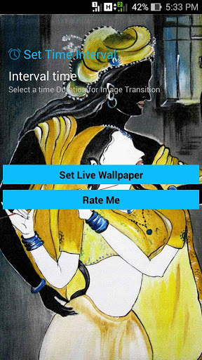 Radha Krishna Live Wallpapers screenshot 1