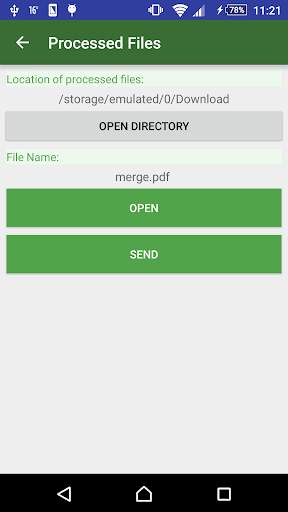 PDF - Split N Merge screenshot 5