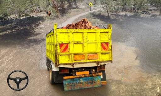 Cargo Truck Driving Simulator | Offroad Truck screenshot 1