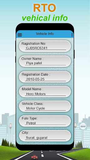 RTO Vehicle Information screenshot 4