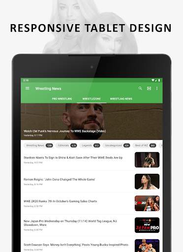 eWrestling News screenshot 10