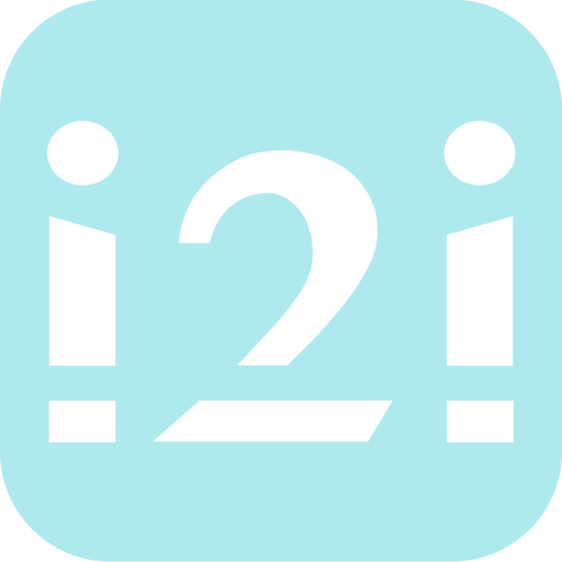 i2i - a social app icon