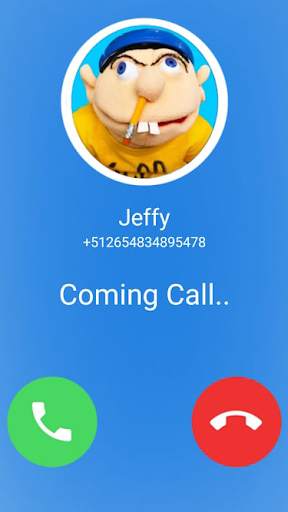 Jeffy Video Call & Chat Simulator Prank screenshot 3