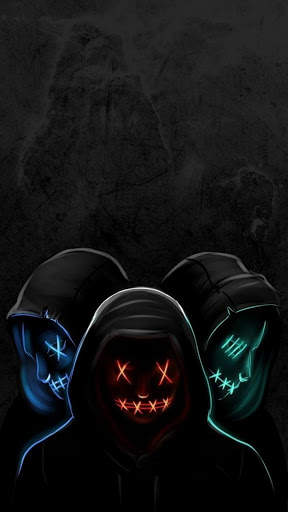 Led Purge Mask Wallpaper HD screenshot 2