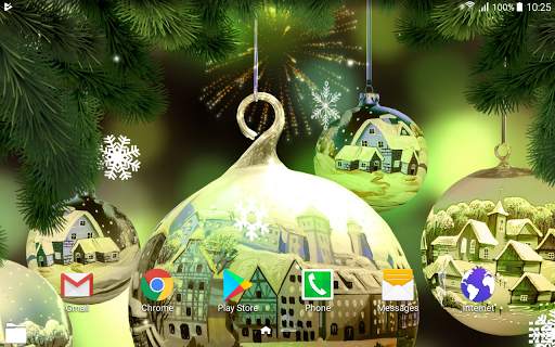 Beautiful Christmas Live Wallpaper screenshot 8