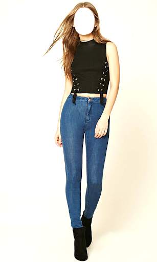 Girls Jeans Photo Suit screenshot 14