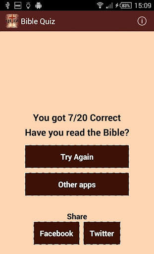 Bible Quiz screenshot 3