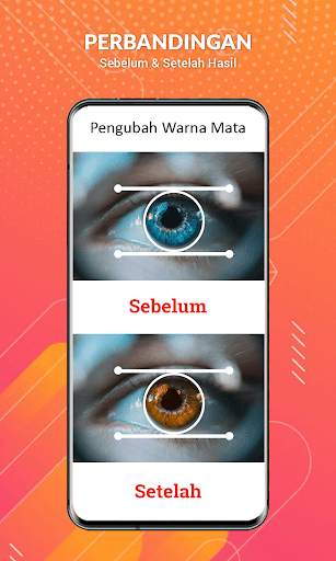 Eye Color Changer: Aplikasi Editor Lensa Mata screenshot 4