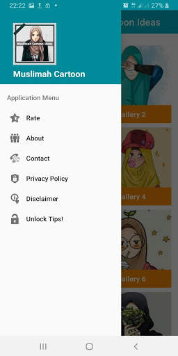 Teen Muslimah Cartoon Ideas screenshot 2