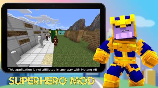 Superhero mod +skins screenshot 1