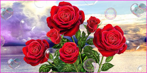 Wonderful Flowers Roses images Gif screenshot 12