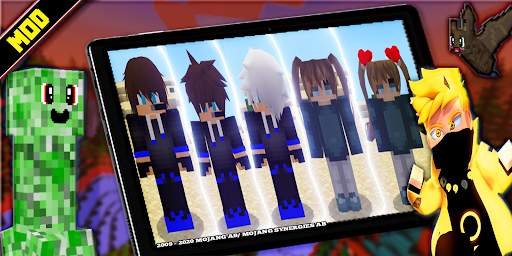 Ninja Anime Mod For MCPE screenshot 1
