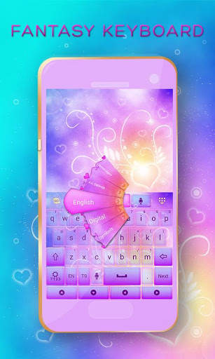 Fantasy GO Keyboard Theme screenshot 1