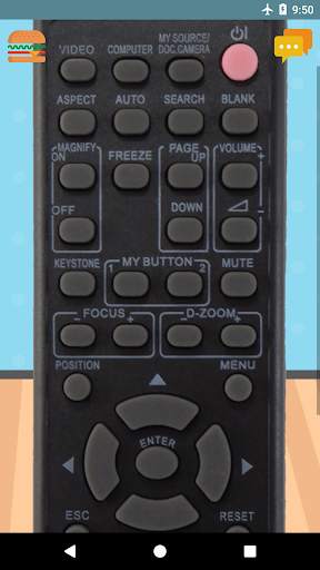 Remote Control For Hitachi Projector screenshot 4