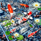 Koi Fish Keyboard Theme icon