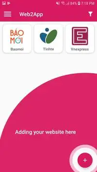 Web2App screenshot 1