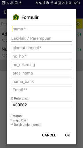 Layanan Pelanggan dan Reseller screenshot 4