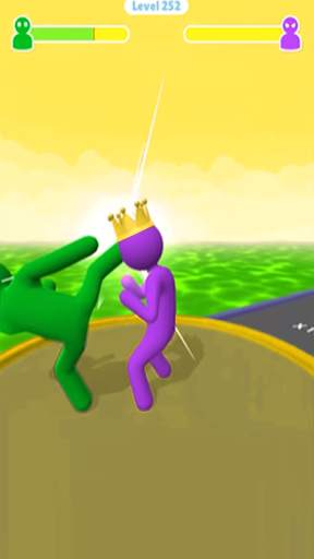 Join Color Rush Run Race Games-Giant Clash 3D screenshot 3
