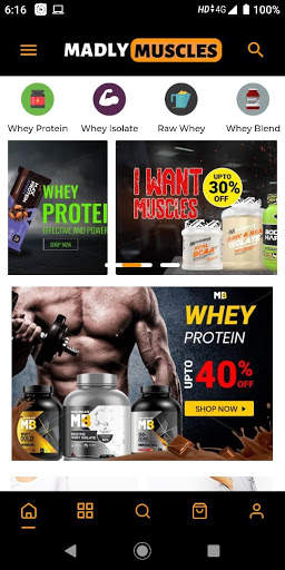 Madly Muscles - Whey Protein | Health Supplements screenshot 2