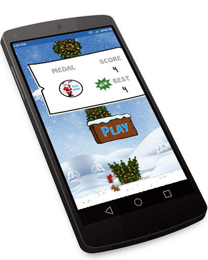 Flying Santa Clause - Christmas Games screenshot 4