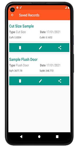 Calculator For Wood скриншот 3