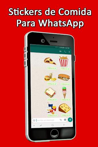 Stickers de Comida WAStickerApps screenshot 2