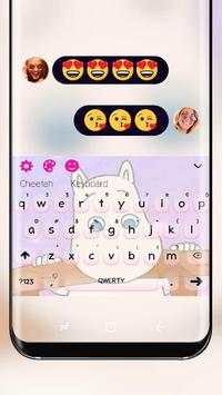 Keyboard Hippo Merah Muda screenshot 1