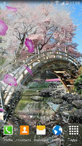 Sakura Garden Live Wallpaper screenshot 4