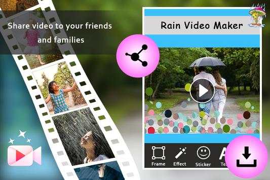 Rain Video Maker screenshot 6