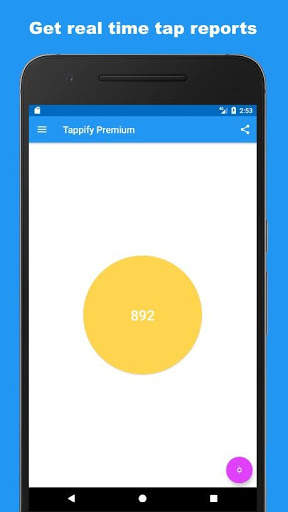 Tappify Lite - Daily Tap Count screenshot 1
