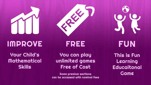 Free Math Games for Kids, Class 1 to 5, Age 5 - 10 screenshot 1