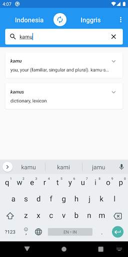 Kamus Bahasa Inggris, Kamus per Kata screenshot 5