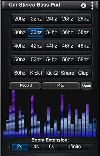 Car Stereo Sub Bass Pad w/ Test Tones & Bass Boost screenshot 1