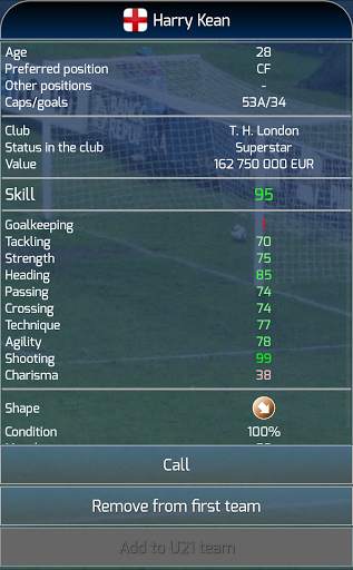 True Football National Manager screenshot 5
