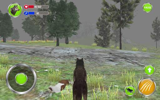 Angry Killer Wolf 3d Simulator स्क्रीनशॉट 3