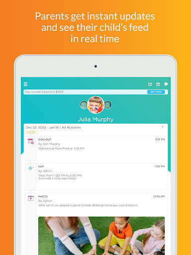 Procare: Childcare App 8 تصوير الشاشة