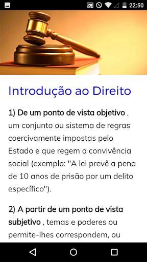 Curso de Direito screenshot 2