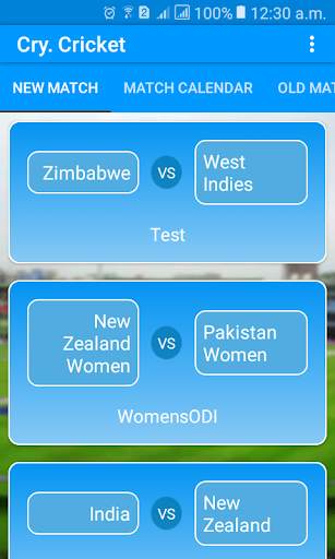 Live Cricket Update screenshot 2