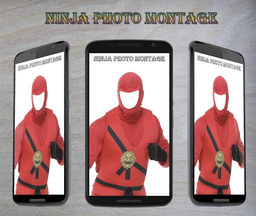 Ninja Photo Montage screenshot 2
