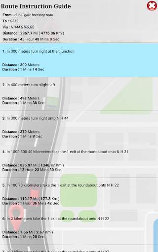 GPS Route Address Finder screenshot 9