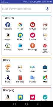 Private Browser pro incognito screenshot 1